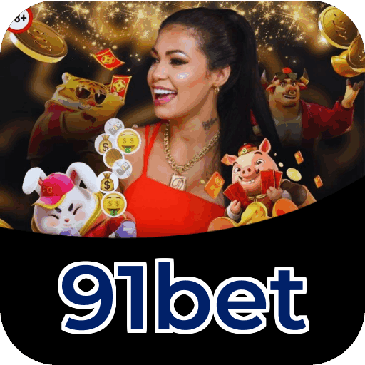 Interface do aplicativo 91bet mostrando jogos disponíveis no iOS e Android